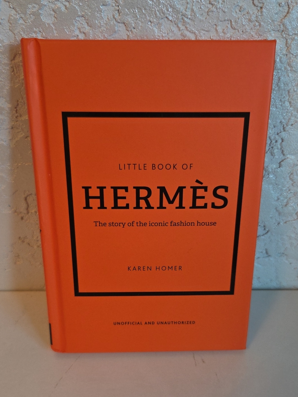 Hermès Orange Decorative Coffee Table Book, Small Callouts Plese Check Pic